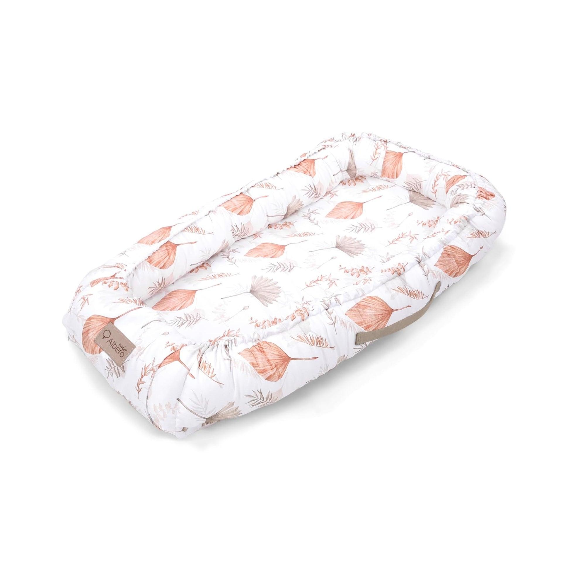 Babynestchen - 80x45cm - Warmer Baby Nestchen für Babybett - Schlafnest fürs Schlafen - Bettnestchen Babys Kokon Kuschelnest