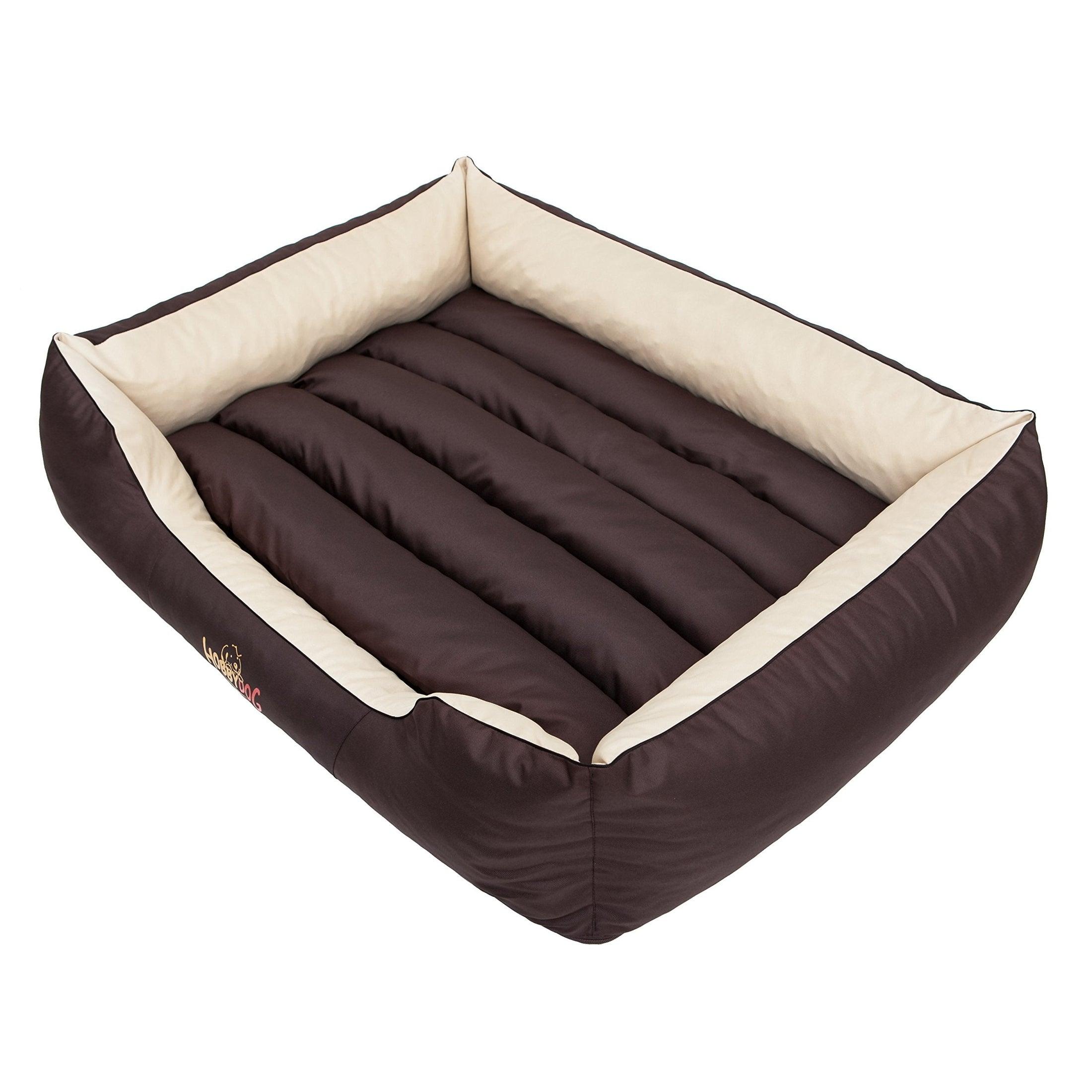 Solides und langlebiges Hundebett, Sofa für Haustiere mit ausziehbarer Matratze, Flexibles Bett mit bequemer Matratze, schmutz und kratzfestes Hundesofa.